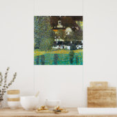Poster Schloss Kammer sur l'Attersee II Par Gustav Klimt (Cuisine)