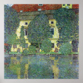 Poster Schloss Kammer sur l'Attersee III Par Gustav Klimt (Devant)