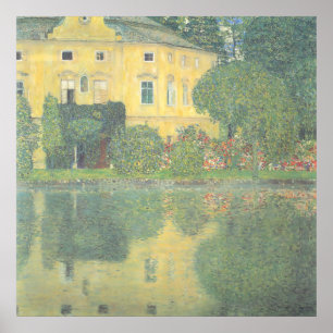 Poster Schloss Kammer sur l'Attersee IV par Gustav Klimt