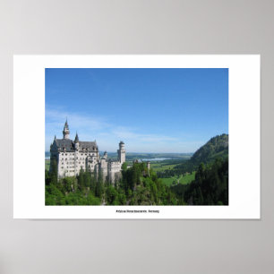 Poster Schloss Neuschwanstein, Allemagne
