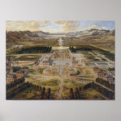 Poster Schloss Versailles - Pierre Patel - 1668 (Devant)