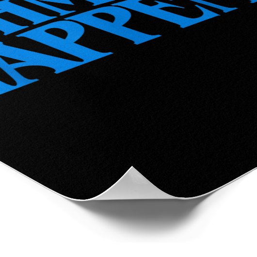 Poster Schmidt Happens German Name  (Coin)