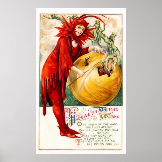 Poster Schmucker : La baguette de sorcière (Devant)