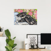 Poster Schnauzer Dreams Imprimer (Bureau à domicile)