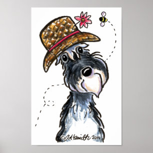 Poster Schnauzer grand d'Ole