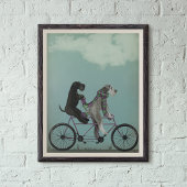 Poster Schnauzer Tandem