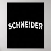 Poster Schneider  (Devant)