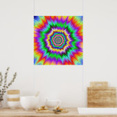 Poster schokgolf (Keuken)