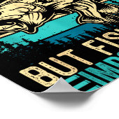 Poster School Is Imrtant But Fishing Is Imrtanter Fish B (Coin)