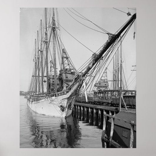 Poster Schooner Paul Palmer (Devant)