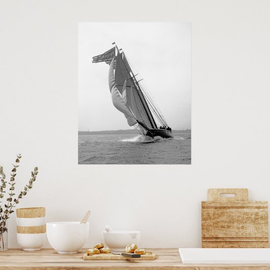 Poster Schooner Ruth E Pember (Cuisine)