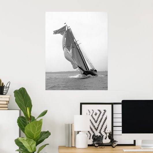 Poster Schooner Ruth E Pember (Bureau à domicile)