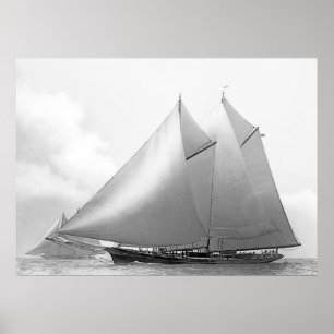 Poster Schooner Yacht "Ramona"