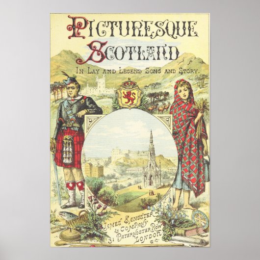  Poster Schotland Toerisme (Voorkant)