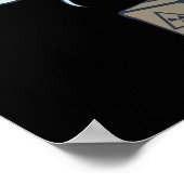 Poster Schrödinger Cat 9 Vies (Coin)