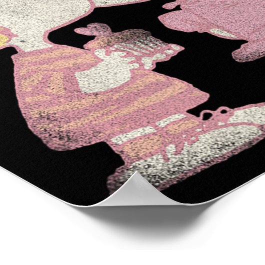 Poster Schroeder &amp; Lucy Valentine's Day Kiss  (Coin)