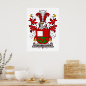 Poster Schumacher Family Crest (Cuisine)