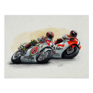 Poster Schwantz et Rainey par Murraymoto
