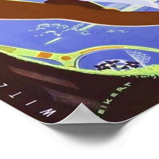 Poster " Schweiz : 2021/heute Berne - Wengen Männl. Monte (Coin)