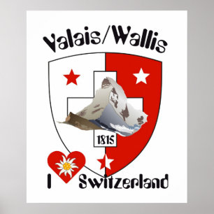 Poster Schweiz, Suisse, Svizzera, Svizra, Switzerland