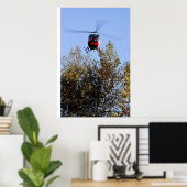 Poster Schweizer arrive à terre (Bureau à domicile)