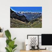 Poster Schynige Platte (Bureau à domicile)