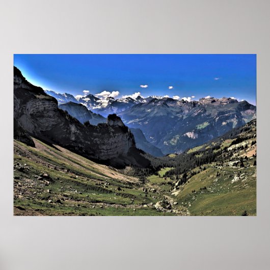 Poster Schynige Platte (Devant)