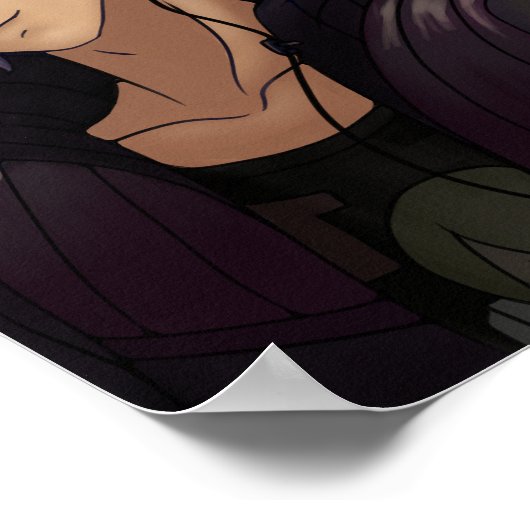 Poster Sci Fi Anime Amis (Coin)