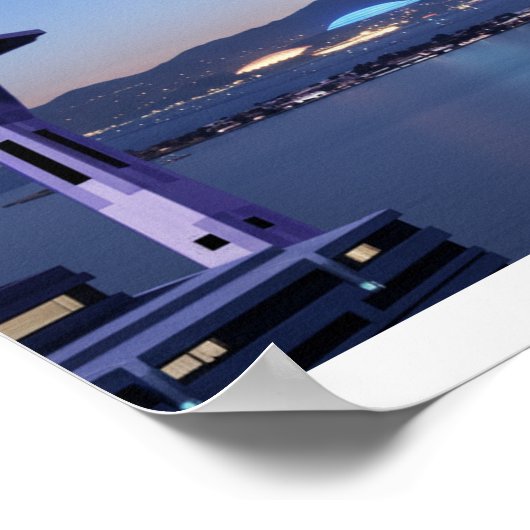 Poster Sci-Fi city background (Coin)