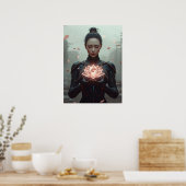 Poster Sci-Fi Fantastique : Renaissance Éternelle (Cuisine)
