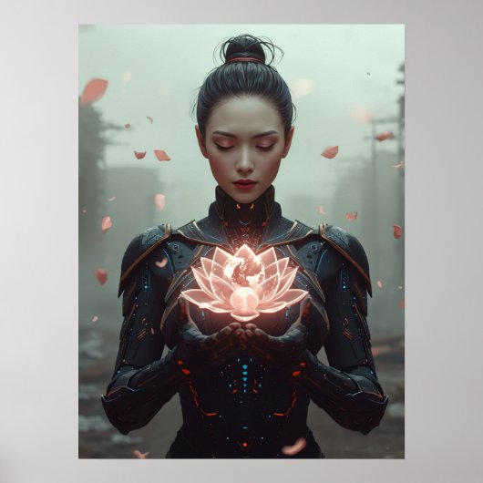 Poster Sci-Fi Fantastique : Renaissance Éternelle (Devant)