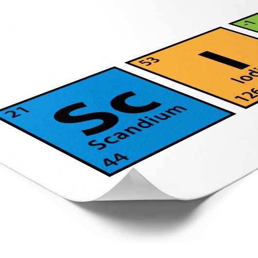 Poster Science (Coin)