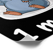 Poster Science &amp; Technology Funny Chemistry 1 Mole L  (Coin)