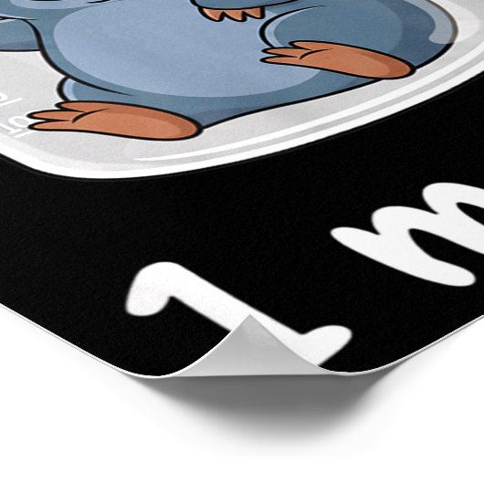 Poster Science &amp; Technology Funny Chemistry 1 Mole L  (Coin)