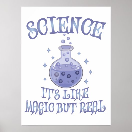 Poster Science - C'est comme de la magie mais vrai (Devant)