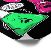 Poster Science Chimie Je pense que vous réagissez de mani (Coin)