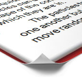 Poster Science, chimie, Particules dans les liquides (Coin)