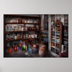 Poster Science - Chimiste - Le secret de la vie