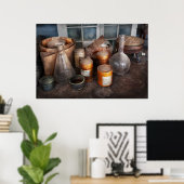 Poster Science - Chimiste - Prêt à expérimenter (Bureau à domicile)