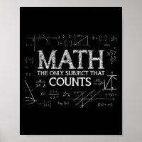 Science Drôle Nerd Math Le Seul Sujet Qui Peut