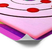 Poster Science, Electricité dans les atomes (Coin)