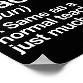 Poster Science Enseignant Définition Fun Ck À L'École D'A (Coin)