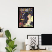 Poster Science-fiction étonnante_ Novembre 1945_Pulp Art (Bureau à domicile)