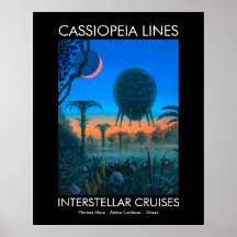 Science-fiction Interstellar Cruises Caspar Lines
