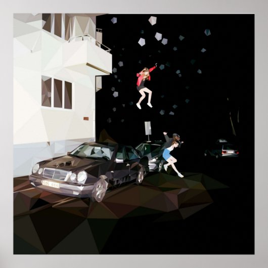 Poster Science-fiction par New Poly Art (Devant)