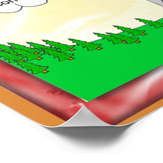 Poster Science, Géographie, Présentation des volcans (Coin)