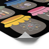 Poster Science Is My Jam Teacher Stem Student Education L (Coin)