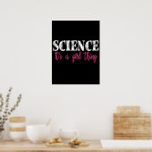 Poster Science - It's a Girl Thing (Cuisine)
