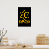 Poster Science - Juste parce que ce n'est pas imaginaire. (Cuisine)