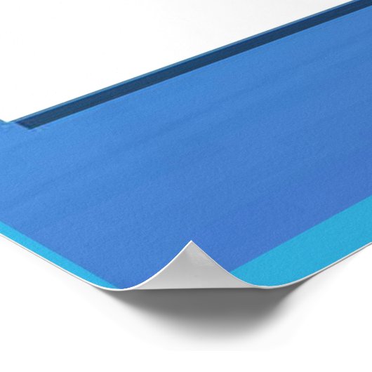 Poster Science, Orbites de la terre et de la lune (Coin)